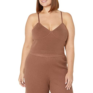 The Drop Women's Stylish Catalina Sweater Bralette