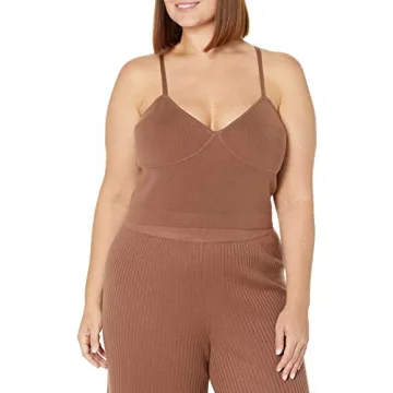 The Drop Women's Stylish Catalina Sweater Bralette