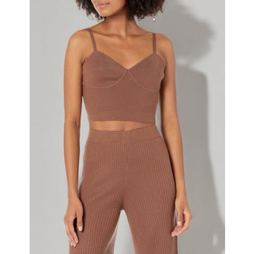 The Drop Women's Stylish Catalina Sweater Bralette