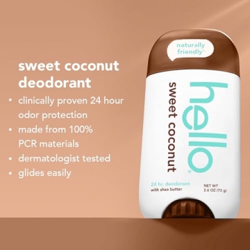 Hello Deodorant Variety Pack - Fresh and Natural Protection