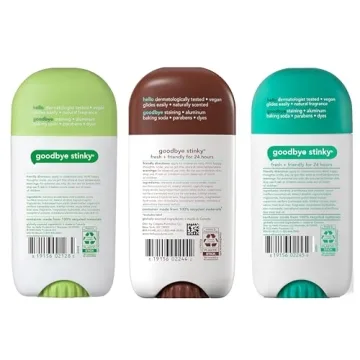Hello Deodorant Variety Pack - Fresh and Natural Protection