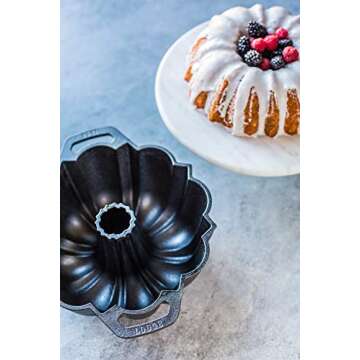 Lodge Legacy Fluted Cake Pan - Perfect Baking Experience
