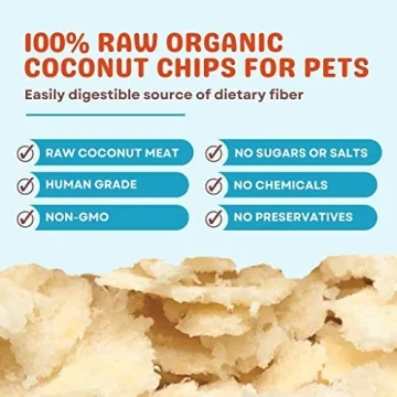 Cocotherapy Coconut Chips: Organic Snack for Pets 6 Oz