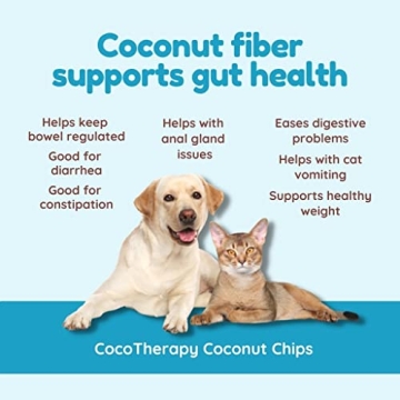 Cocotherapy Coconut Chips: Organic Snack for Pets 6 Oz