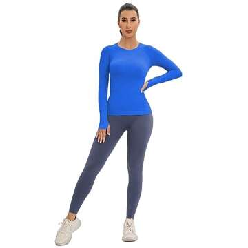 MathCat Seamless Yoga Shirt for Women - Breathable Comfort