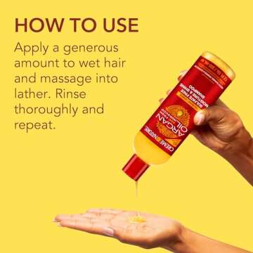 Creme of Nature Argan Oil Shampoo, Sulfate-Free Hydration