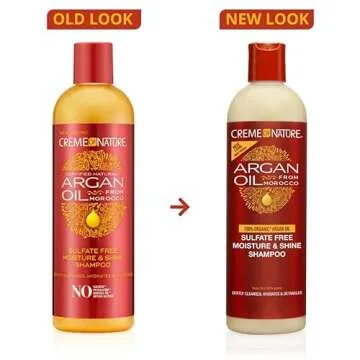 Creme of Nature Argan Oil Shampoo, Sulfate-Free Hydration