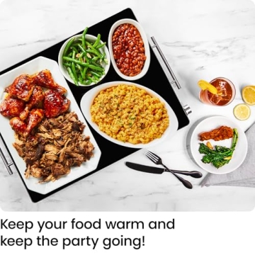 Chefman Electric Warming Tray for Events and Parties