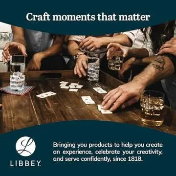 Libbey Swerve Drinking Glasses Set of 16, Dishwasher Safe, Chip Resistant Everyday Drinking Glasses, Fun and Edgy Set of Glasses for Special Events