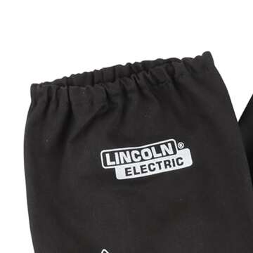 Lincoln Electric KH813 Black One Size Flame-Resistant Welding Sleeves