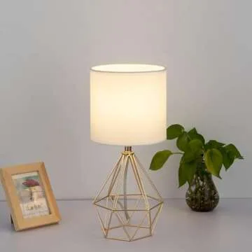 COTULIN Stylish Gold Modern Table Lamp for Any Room