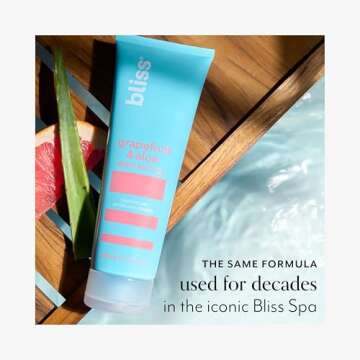 Bliss Body Butter - Grapefruit and Aloe - Maximum Moisture Cream - 6.7 Fl Oz - Body Lotion for Dry Skin - Long-Lasting Moisturizer for Women & Men - Vegan and Cruelty-Free