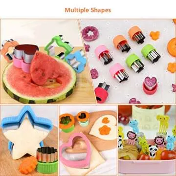 36-Piece Cookie Cutters Set with Silicone Baking Cups