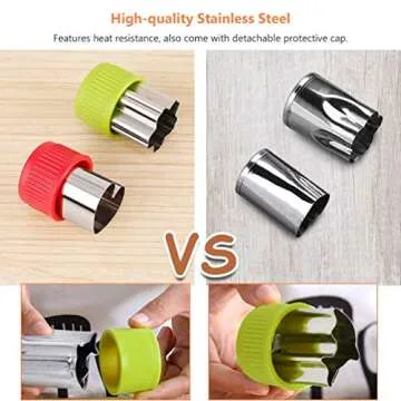 36-Piece Cookie Cutters Set with Silicone Baking Cups