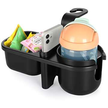Universal Backseat Car Organizer for Drinks, Snacks & More