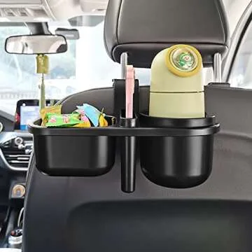 Universal Backseat Car Organizer for Drinks, Snacks & More