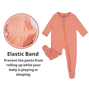 GUISBY Rayon Baby Pajamas Soft and Cute for Infants