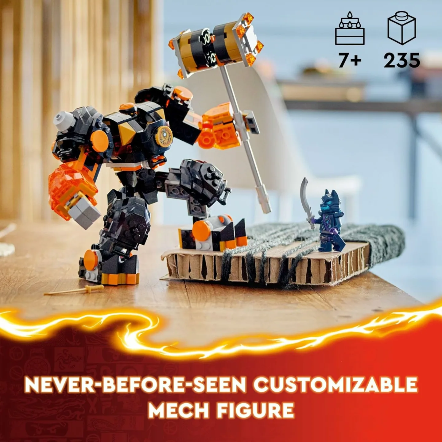 LEGO NINJAGO 71806 Cole’s Earth Mech Adventure