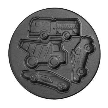 Nostalgia MyMini Cars and Trucks Shape Electric Waffle Maker