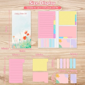Niutop Sticky Notes Set for Easy Organization and Creativity