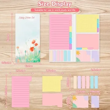 Niutop Sticky Notes Set for Easy Organization and Creativity