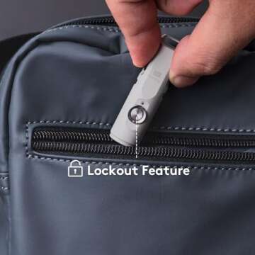 RovyVon A3 Gen 4 Keychain Flashlight- Super Bright 650 Lumens, USB C Rechargeable EDC Flashlight Water-Resistant, Lightweight- Ideal for Everyday Carry, Camping, Hiking, Emergency (Mao White)