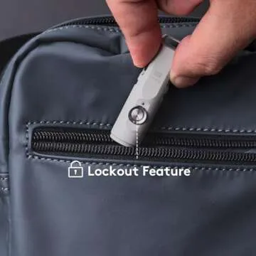 RovyVon A3 Gen 4 Keychain Flashlight- Super Bright 650 Lumens, USB C Rechargeable EDC Flashlight Water-Resistant, Lightweight- Ideal for Everyday Carry, Camping, Hiking, Emergency (Mao White)