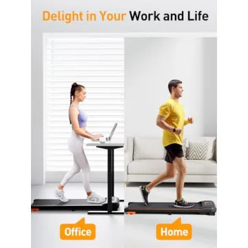 Portable Under Desk Treadmill with Incline and App Control