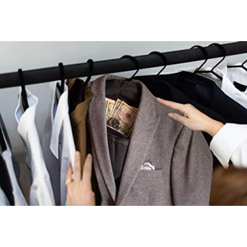 Hanger Diversion Safe for Hidden Valuables Storage