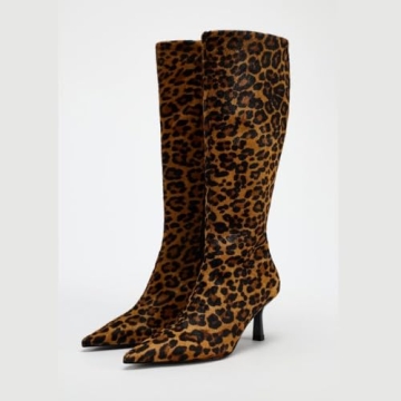 Trendy Women's Knee High Kitten Heel Boots for All Seasons