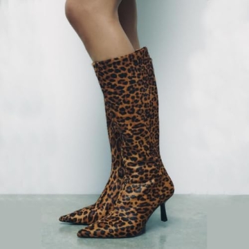 Trendy Women's Knee High Kitten Heel Boots for All Seasons