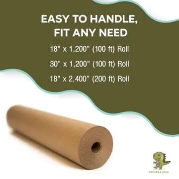 Durable Kraft Brown Paper Roll for All Craft Needs