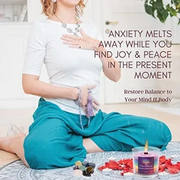 Spirit & Light Chakra Candles - Meditative Crystals & Scents