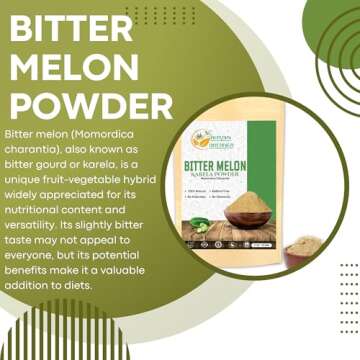Herbs Botanica Bitter Melon Powder - 100% Natural & Gluten-Free