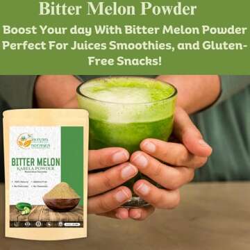 Bitter Melon Powder for Health & Wellness - Herbs Botanica