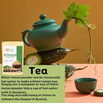Bitter Melon Powder for Health & Wellness - Herbs Botanica