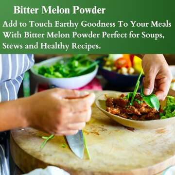 Bitter Melon Powder for Health & Wellness - Herbs Botanica