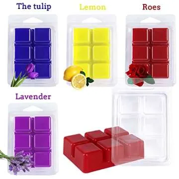 CBHTR Wax Melt Clamshells - Durable, Eco-Friendly Molds