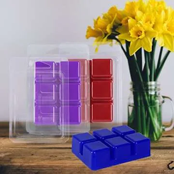 CBHTR Wax Melt Clamshells - Durable, Eco-Friendly Molds