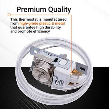 Reliable BlueStars 2198202 Refrigerator Thermostat Replacement