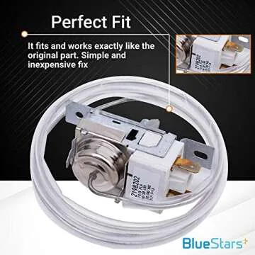 Reliable BlueStars 2198202 Refrigerator Thermostat Replacement