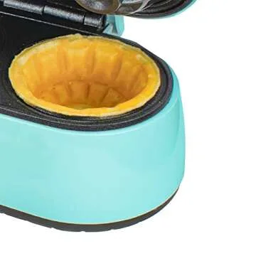 Brentwood Mini Waffle Bowl Maker - Compact Kitchen Appliance