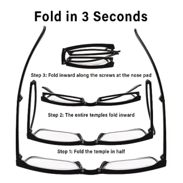 OPTOFENDY Lightweight Folding Reading Glasses