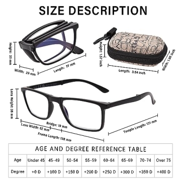 OPTOFENDY Lightweight Folding Reading Glasses