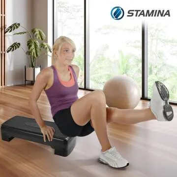 Stamina Aerobic Step: Adjustable, Durable & Portable Fitness Tool