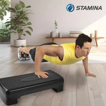 Stamina Aerobic Step: Adjustable, Durable & Portable Fitness Tool
