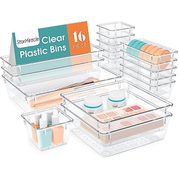 16 PCS Drawer Organizer Set for Ultimate Organization