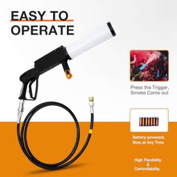 Smoke Machine with RGB Lights for Parties and Events