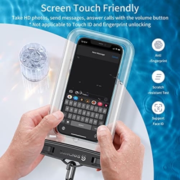 SYNCWIRE IPX8 Waterproof Phone Pouch for iPhone Samsung
