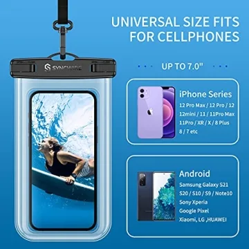 SYNCWIRE IPX8 Waterproof Phone Pouch for iPhone Samsung